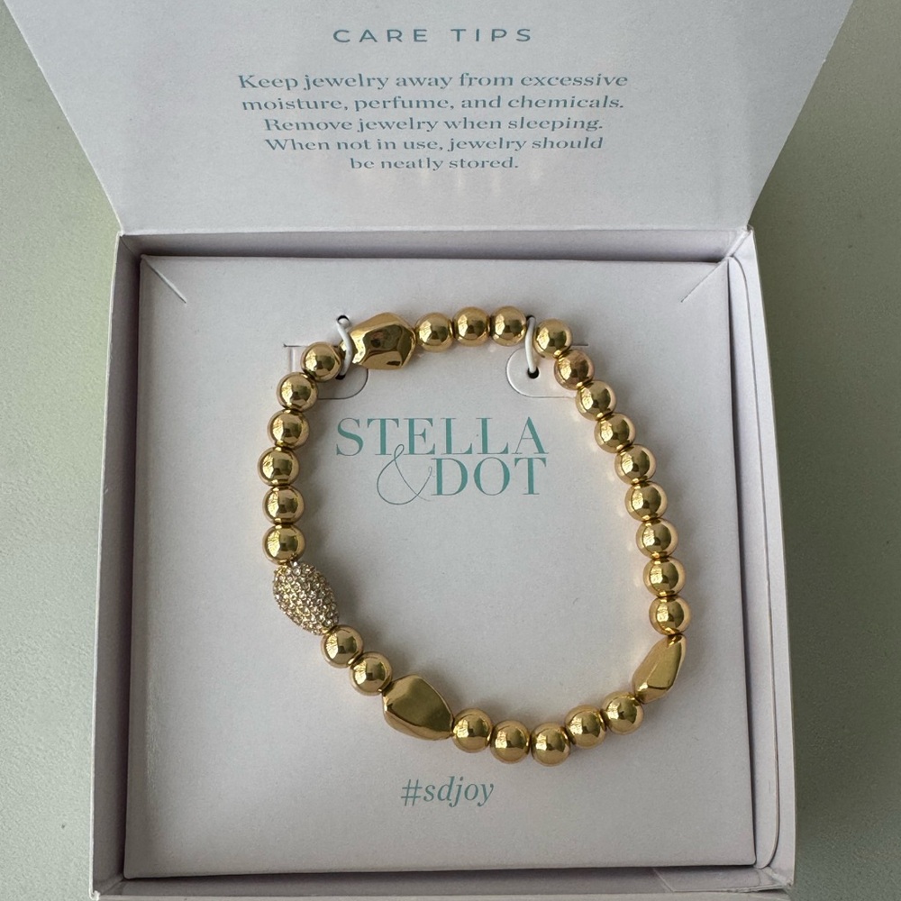 Stella & Dot Ulani Beaded Stretch Bracelet